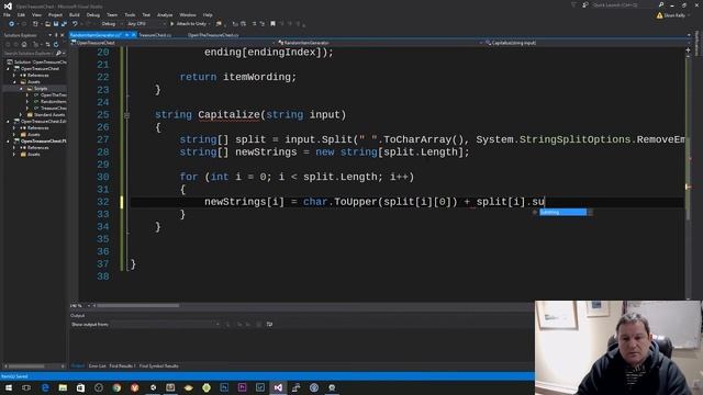 Random Item Description Generator in Unity3D / C# смотреть онлайн