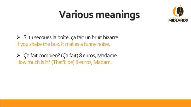 How to use "ça fait" correctly смотреть онлайн