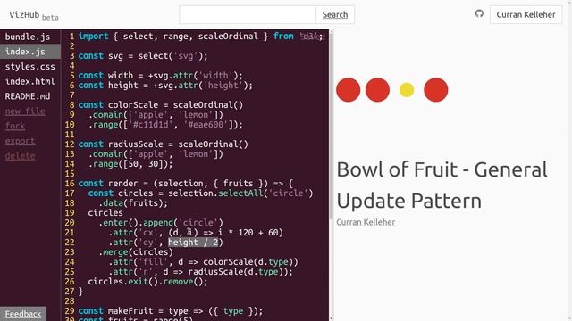 The General Update Pattern of D3.js смотреть онлайн