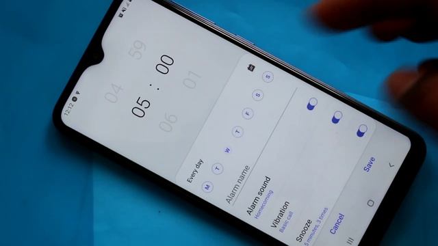 How to set alarm in Samsung Galaxy A10 смотреть онлайн