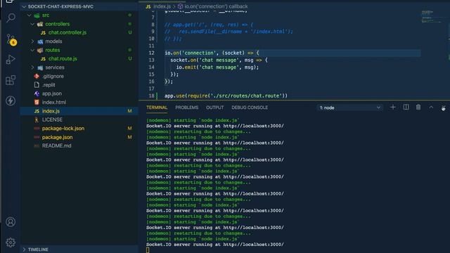 Socket.io triển khai theo MVC Express | Best practice question involving Socket.io and MVC | Nodejs смотреть онлайн