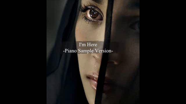 I'm Here Piano Sample Version смотреть онлайн