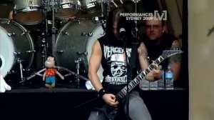 Bullet For My Valentine - Hand Of Blood(live) Big Day Out 2009