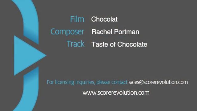 Chocolat - Rachel Portman - Taste of Chocolate смотреть онлайн