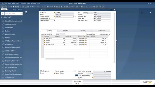 SAP Business One Training for Beginners Getting Started 101 смотреть онлайн