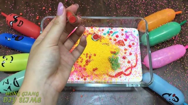 Mixing Makeup And Floam Into Slime !!! Relaxing Slime With Funny Balloons | Slime Videos