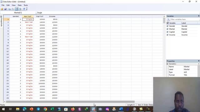Stata for beginners: Import excel to STATA & Changing string variable into numeric variable in STAT смотреть онлайн