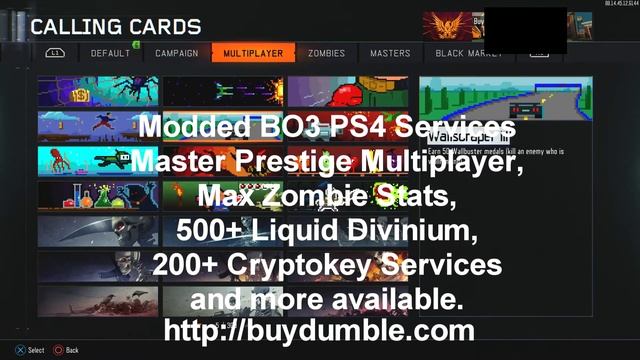 BO3 MODDED MASTER PRESTIGE RECOVERIES смотреть онлайн