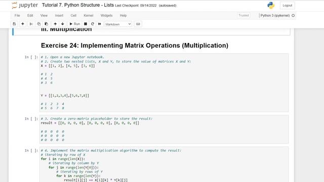 DS - ML - Tutorial 7: Python Structure - Lists смотреть онлайн