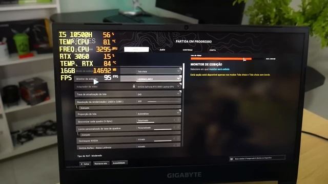 O NOTEBOOK GAMER COM RTX 3060, RODA QUALQUER JOGO NO ULTRA! GIGABYTE G5 KC ANÁLISE смотреть онлайн