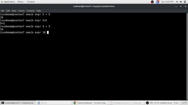 "expr" command in linux with practical смотреть онлайн