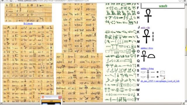 How to Read Egyptian Hieroglyph with Ipetisut Medu Neter Translator смотреть онлайн