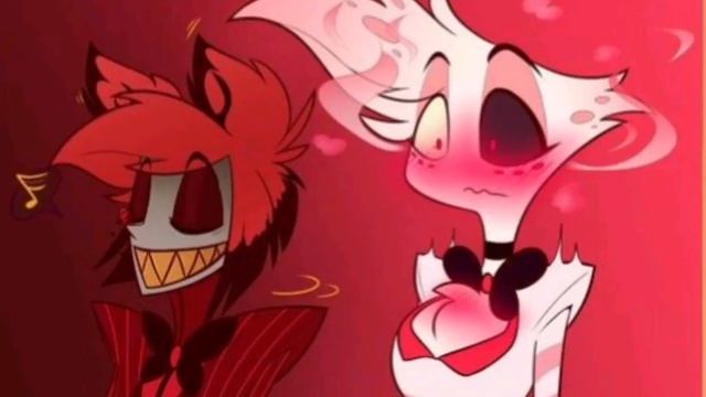 Alastor X Angel Dust (Hazbin Hotel) Аластор и Энджел Даст смотреть онлайн