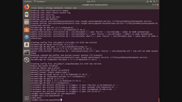Installation de phpmyadmin sous Ubuntu 17.10