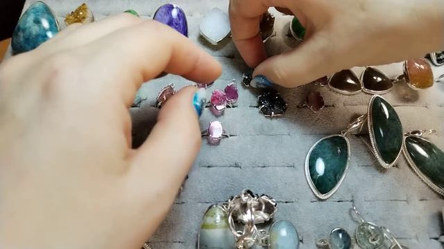 VID 20230110 160847 Мои новые,шикарные изделия с натуральными камнями в серебре от 1 т р! смотреть онлайн