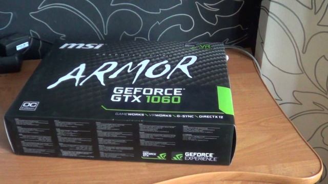 MSI ARMOR GTX 1060 3 GB из магазина DNS ,увеличение мощностей на ферме смотреть онлайн