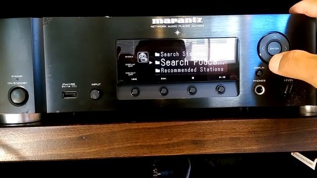 Marantz NA7004 Network Audio Player смотреть онлайн