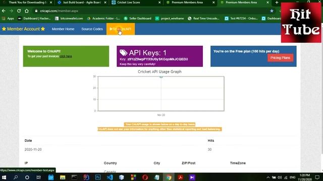 Live Cricket Status Web Application - ReactJS смотреть онлайн