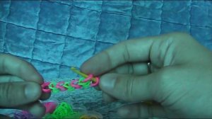 Браслет из резинок крючком