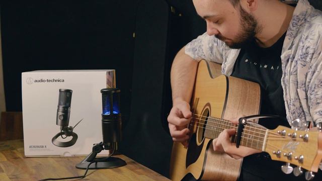 Trying Out The New Audio-Technica AT2020USB-X Microphone (acoustic Guitar / Vocals)