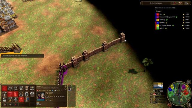 Age of Empires 3 DE - 3v3 RIVER PASSAGE BATTLES | Multiplayer Gameplay смотреть онлайн