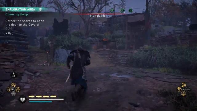 Quest Cave of Gold Shards Location 🧐- Assassin's Creed® Valhalla - Hungladder смотреть онлайн