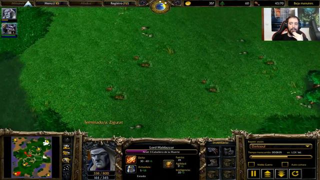 WARCRAFT 3: REIGN OF CHAOS - DESENMASCARANDO A UN HATER QUE USA MAPHACK Gameplay Español смотреть онлайн