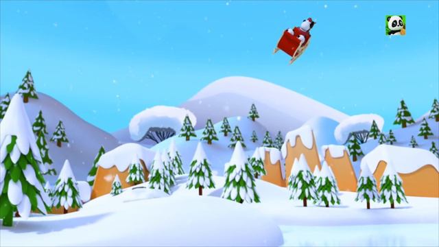 Jingle Bells | Christmas Song | Xmas with Baby Bao Panda | Nursery Rhymes & Kids Songs смотреть онлайн