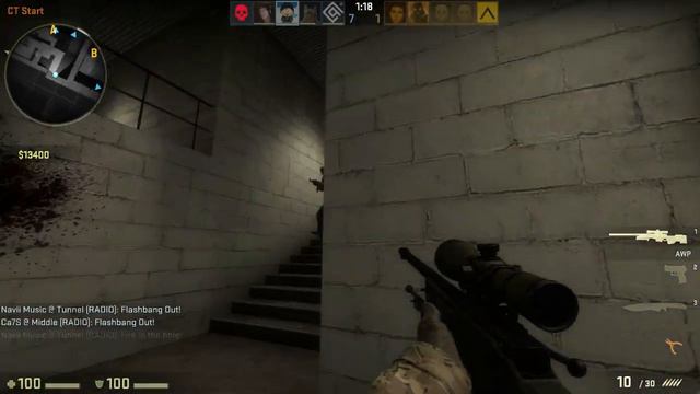 CS:GO - Train Gameplay смотреть онлайн