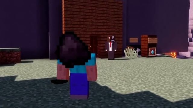 ЕСЛИ БЫ ДЕВУШКИ ЛЮБИЛИ ХЕРОБРИНА! Minecraft Mashinima смотреть онлайн