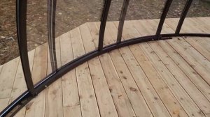 Купольная беседка диаметром 5 метров от компании PRO-KUPOL