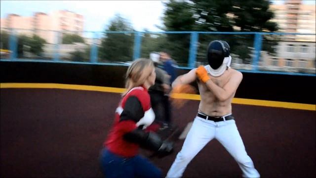 Тренировка по ножевому бою 20.08.2015 смотреть онлайн