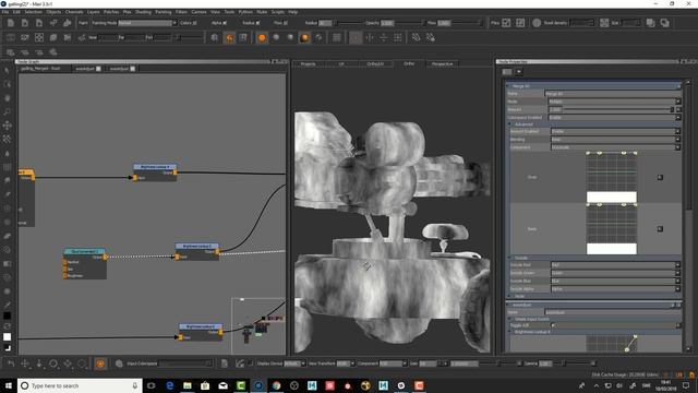 Mari node graph tutorial | Metal mask | ep4 смотреть онлайн