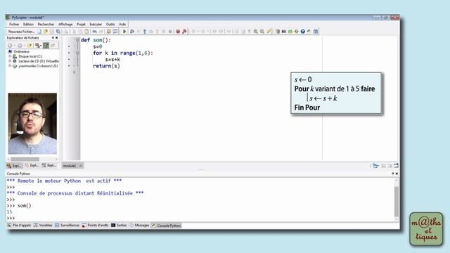 Utiliser les boucles - Tutoriel Python #4/7 смотреть онлайн