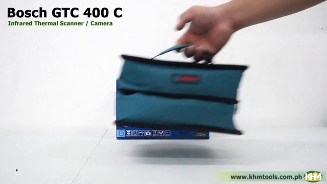 Quick Unboxing Bosch GTC 400 C Infrared Thermal Scanner Camera смотреть онлайн