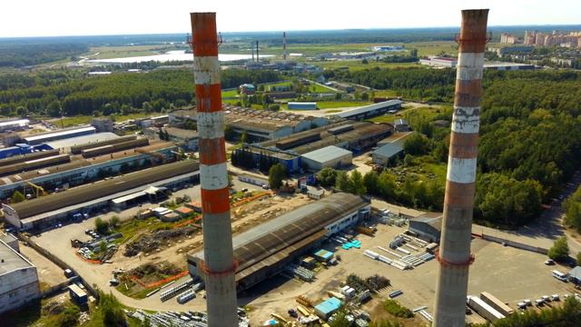 ул. Горького, Электросталь. Hubsan Zino H117S. смотреть онлайн