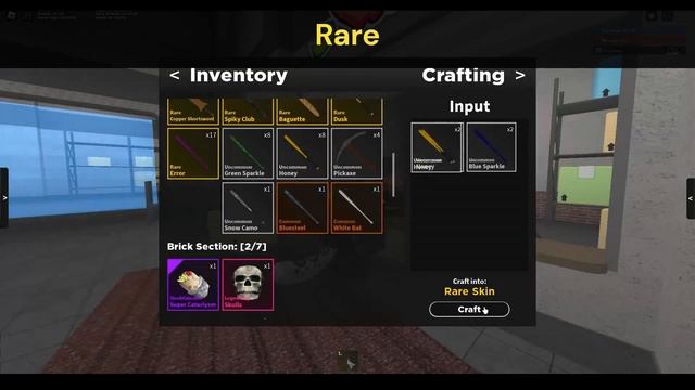 Crafting Skin! Kaiju Paradise Roblox #kaijuparadise смотреть онлайн