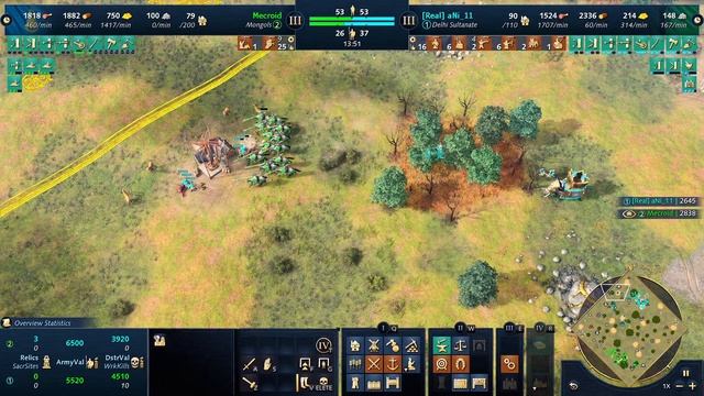 FIRST EVER Empire Wars Game In Aoe4 смотреть онлайн