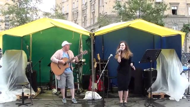 Thinking about it (N. Goshen) - Виноградова Евгения, Дьячук Александр (Вокал, гитара) смотреть онлайн