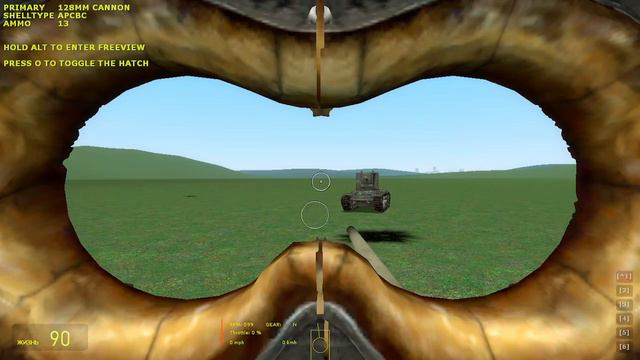 garrys mod simphfys ww2 vehicles testing/overview смотреть онлайн