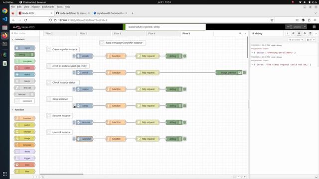 HOW TO: manage mywhin instances using node-red flows. смотреть онлайн