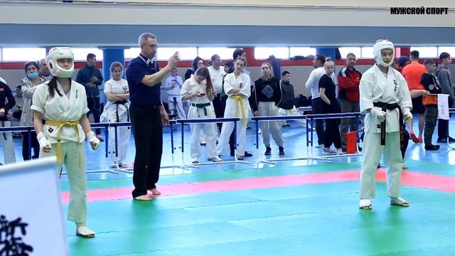 Киокусинкай Карате. Осинина Дарья - Абрамова Ульяна смотреть онлайн