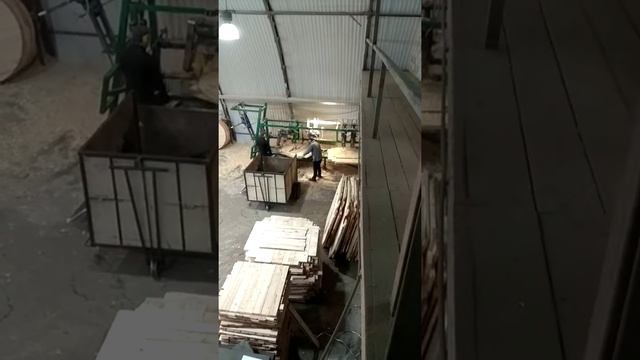 Станок по изготовлению кабельных барабанов. смотреть онлайн