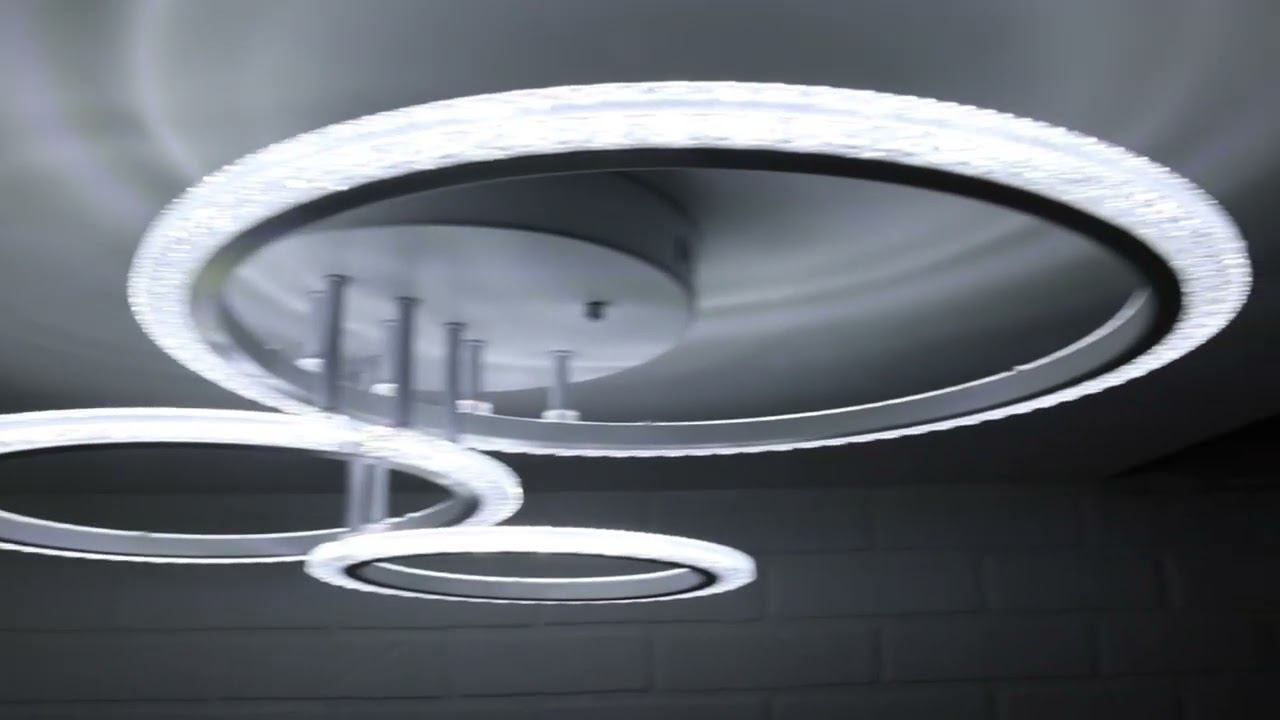 Потолочный светодиодный светильник Ondoso 23200-1+1+1, Schaffner смотреть онлайн