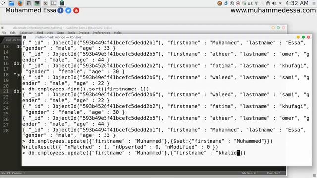 11 MongoDB play with data using functions & variables смотреть онлайн