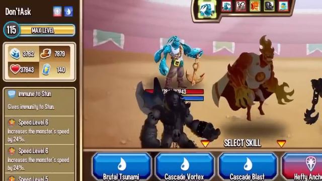 Monster Legends Firestorm level 1-130 pvp combat review смотреть онлайн