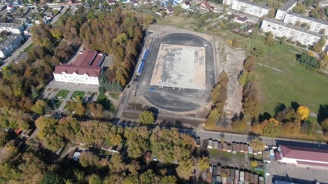 Город Унеча Брянская область, на квадрокоптере смотреть онлайн