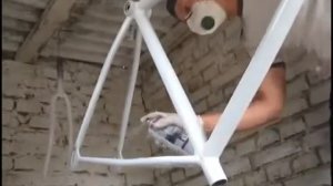 Покраска велосипеда.Подходите со всей отвественностью к покраске велосипеда.