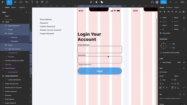 Figma UI Design - Login and Signup Screen | UNIQUINX | Harshad Prajapati смотреть онлайн