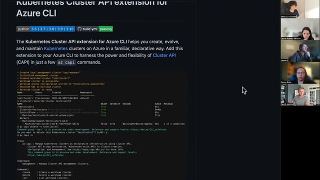 SIG Cluster Lifecycle - Cluster API Azure Office Hours - 20220512 смотреть онлайн